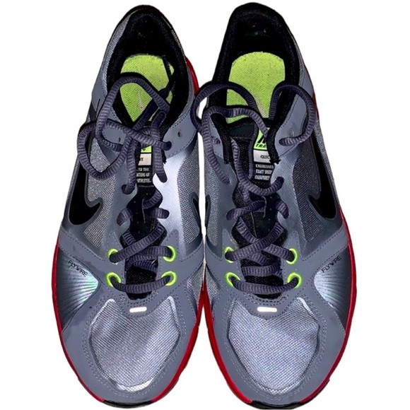 Nike Free XT Quick Fit Womens size 6 Running Shoes 415257 Flywire Gray R… - Picture 2 of 4